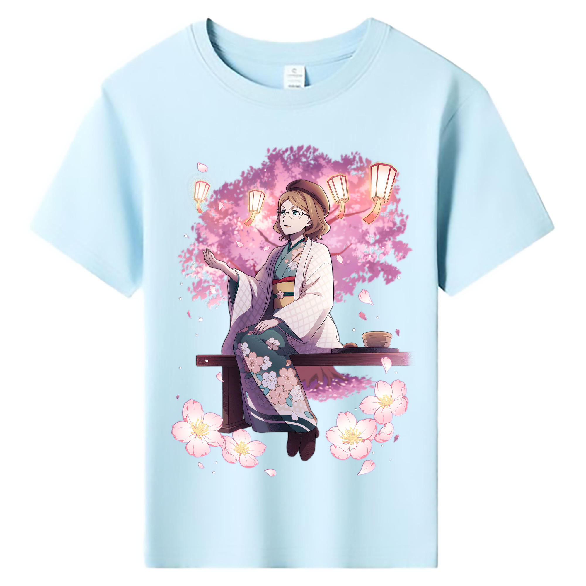 （画像用） 文豪ストレイドッグス Bungo Stray Dogs 綿100％キッズTシャツ（フロントプリント）